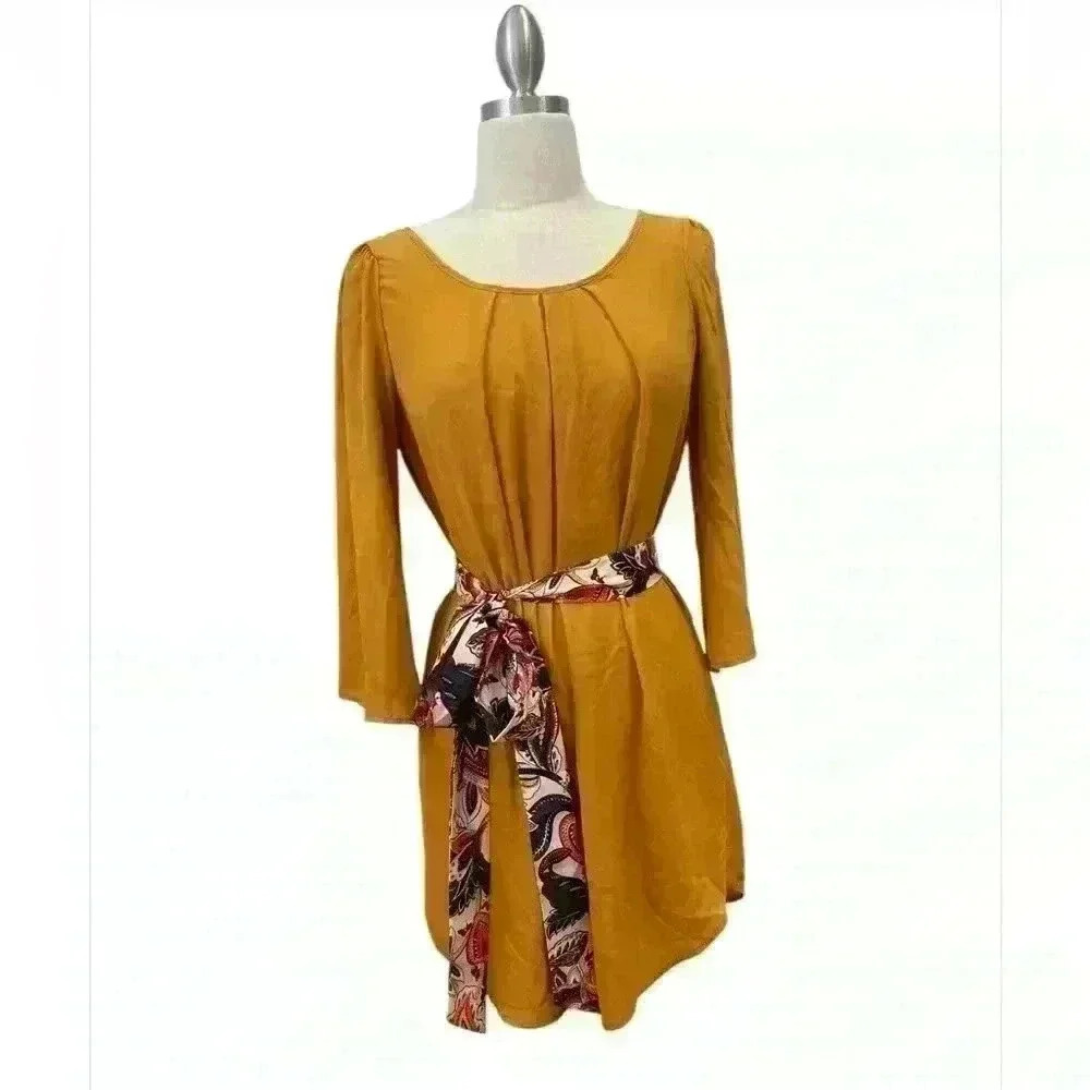 GOOYOO Gold dress